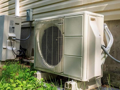 an outdoor ac unit